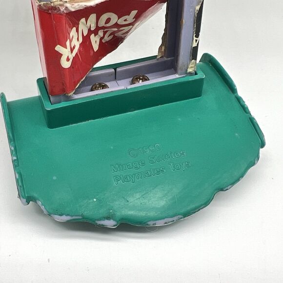 Vtg TMNT 1990 Playmates SEWER DRAGSTER & Leonardo Teenage Mutant Ninja Turtles - Picture 12 of 16